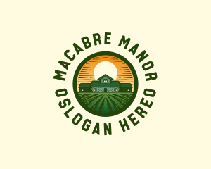 Agriculture Farm Field logo design