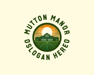 Agriculture Farm Field logo design