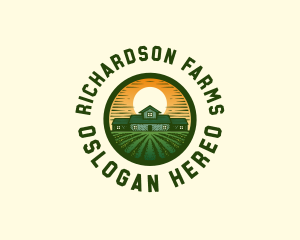 Agriculture Farm Field logo design