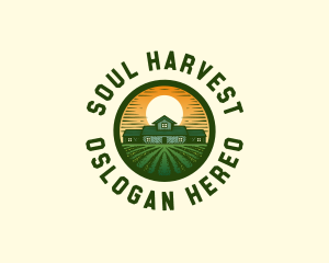 Agriculture Farm Field logo design