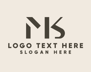 Avant Garde - Luxury Monogram Letter MK logo design