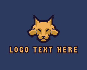 Dog - Golden Cerberus Gaming logo design