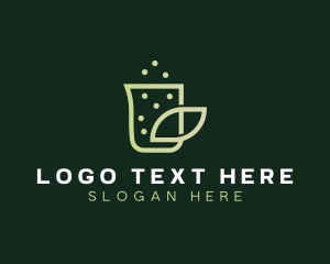 Organic - Organic Eco Beaker logo design