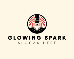 Laser Cutting Workshop logo design