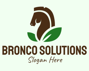 Bronco - Wild Organic Horse logo design