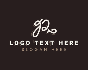 Boutique - Cursive Decorative Studio Letter R logo design