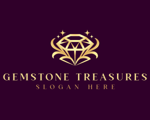 Diamond Gemstone Jewelry logo design