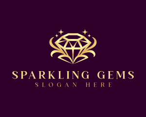 Gemstone - Diamond Gemstone Jewelry logo design