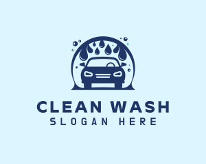 Car Wash Cleaning logo design