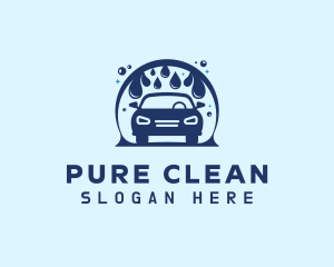 Car Wash Cleaning logo design