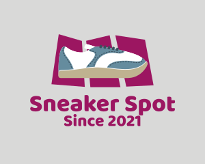 Kicks - Sports Rubber Shoes logo design