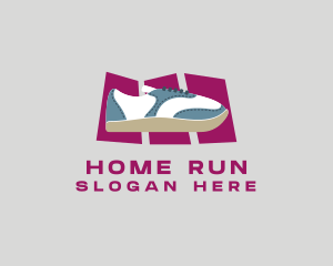 Sports Rubber Shoes  logo design