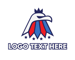 Aeronautics - American Eagle Head logo design