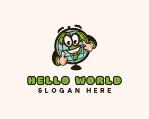 World Environmental Globe logo design