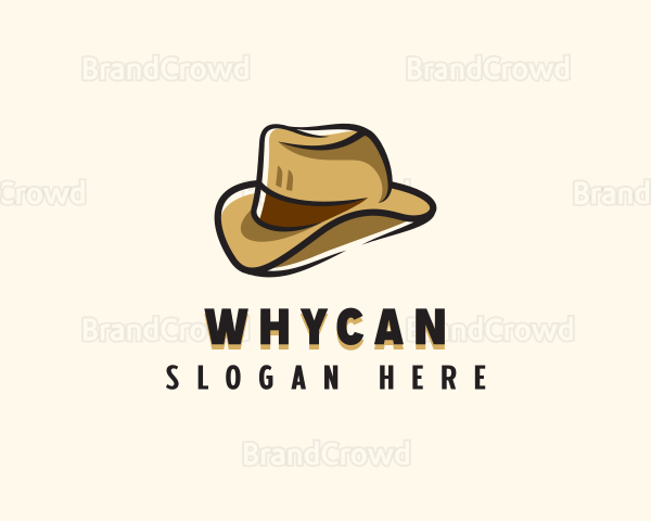 Western Cowboy Hat Logo