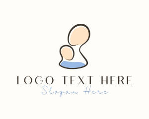 Child - Mother Baby Care logo design