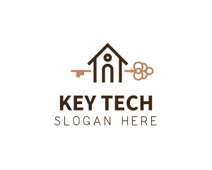 Key Door House logo design