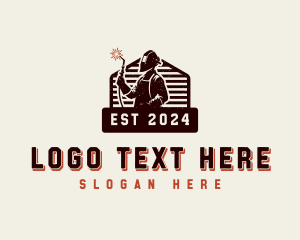 Industrial - Industrial Welder Mechanic logo design