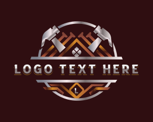 Carpentry - Carpentry Hammer Renovation logo design