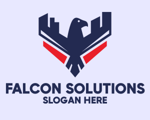 Falcon Skyline Realty logo design