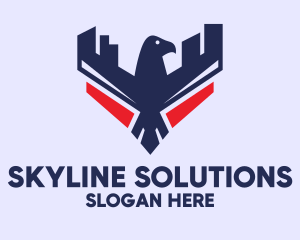 Skyline - Falcon Skyline Realty logo design