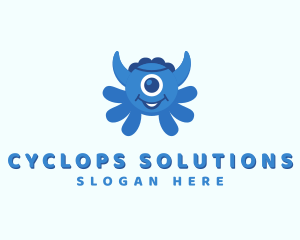 Cyclops - Cyclops Monster Eye logo design