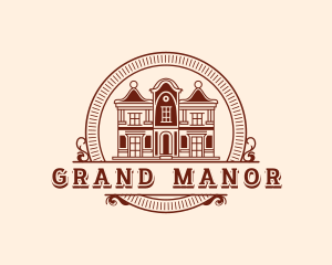 Mansion - Classic Mansion Realty logo design