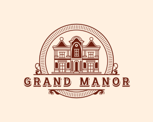 Classic Mansion Realty logo design