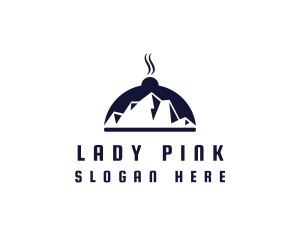 Mountain Restaurant Diner Logo