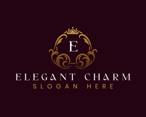 Royalty Elegant Crown logo design