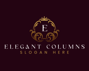 Royalty Elegant Crown logo design