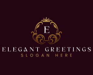 Royalty Elegant Crown logo design