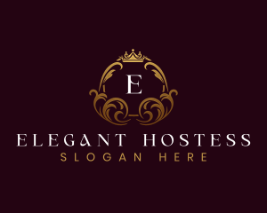 Royalty Elegant Crown logo design