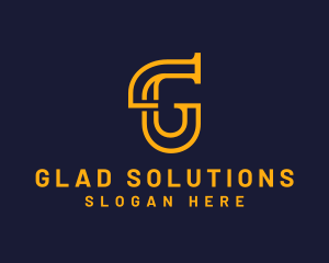 Modern Fashion Studio Letter G logo design