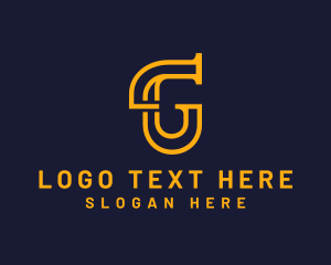Initial - Modern Fashion Studio Letter G logo design