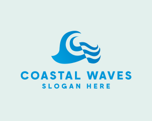 Splash Water Wave logo design