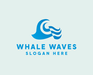 Splash Water Wave logo design