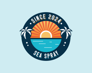 Beach Sea Toursim logo design