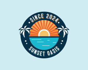 Beach Sea Toursim logo design