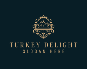 Turkey - Gourmet Turkey Restaurant logo design