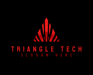 Business Triangle Pyramid logo design