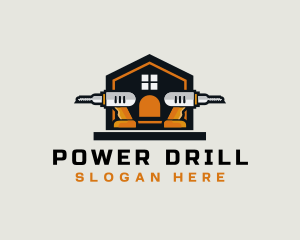 Drill Repair Contractor logo design