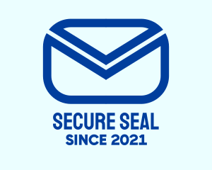 Envelope - Blue Mail Envelope logo design
