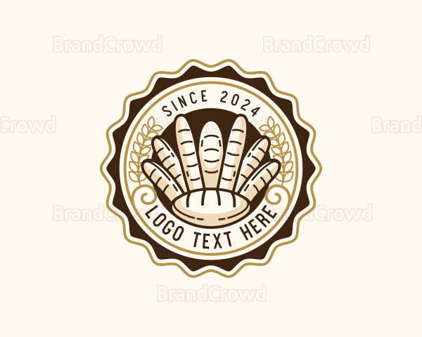 Bun Bread Bakery Logo