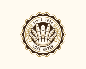 Loaf - Bun Bread Bakery logo design