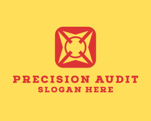 Precision Target Range logo design