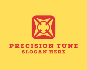 Precision Target Range logo design