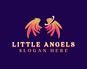 Holy Angel Wings logo design