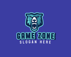 Angry Bear Esport logo design