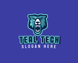 Angry Bear Esport logo design